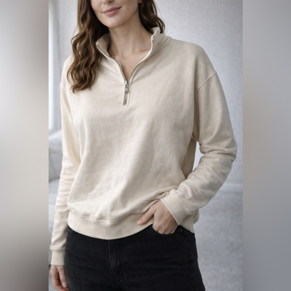 Oh Polly Ivory Cozy Pullover.